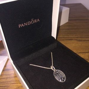 Floral Elegance Pandora necklace